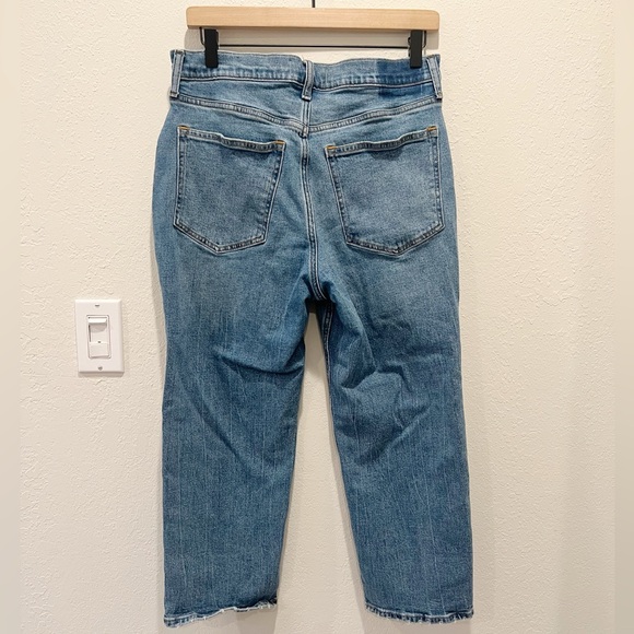 ABERCROMBIE & FITCH Ultra High Rise Ankle Straight Jeans Medium Wash 30XS - Picture 7 of 9